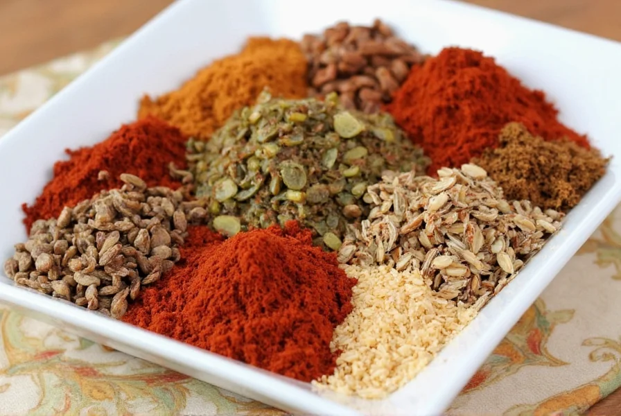 Bowl of Baharat spice blend