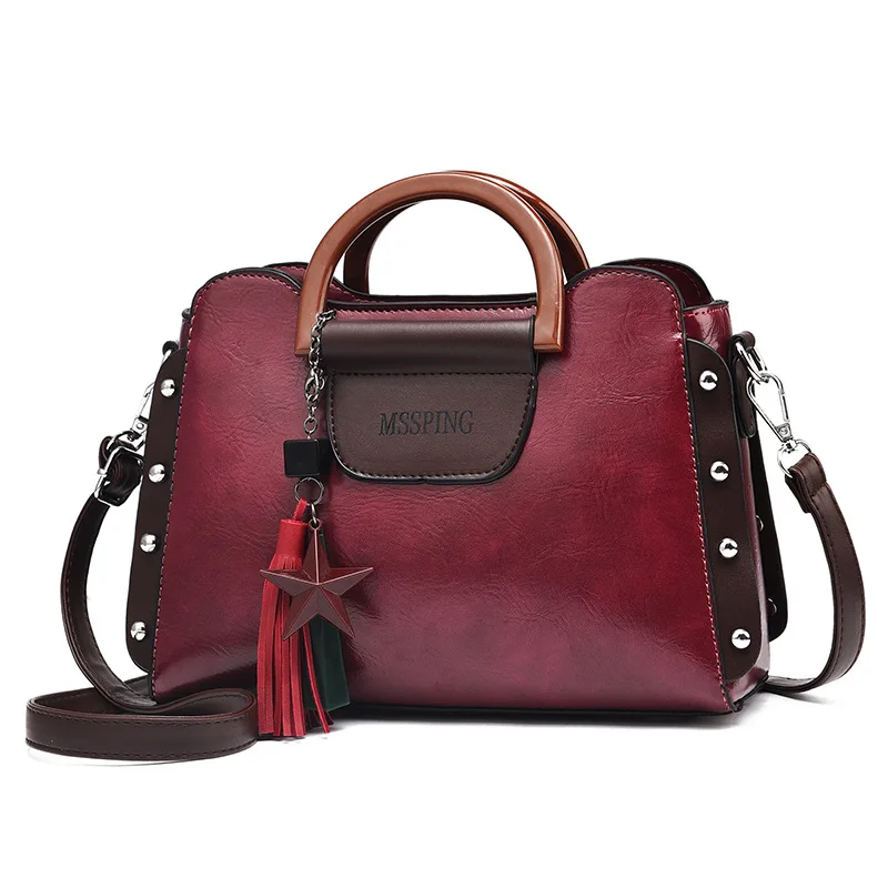 

2020 New Design 1MOQ Fashion Handbag for Women Bolsos De Mujer En Cuero, Black,wine red, yellow,grey,pink, blue