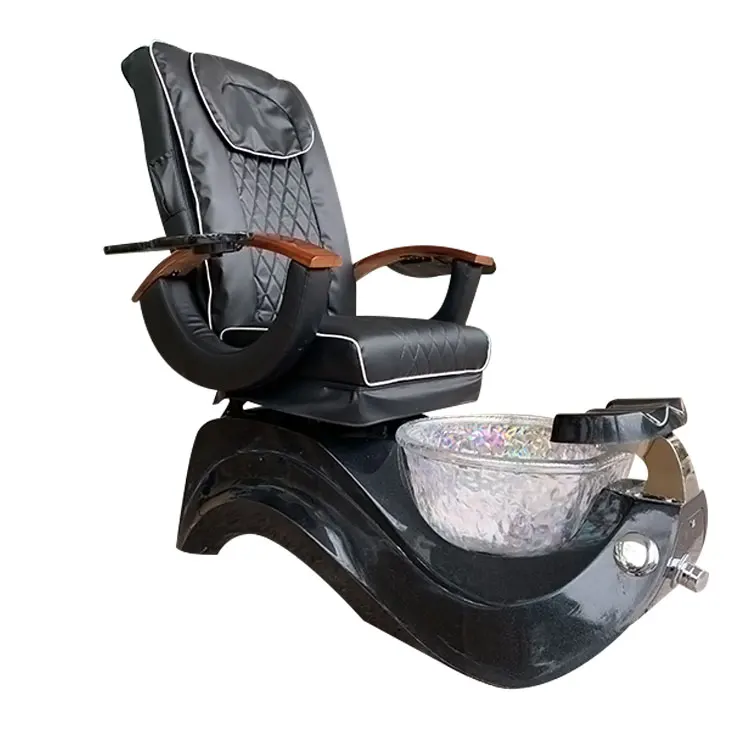 
Modern luxury salon recline back massage spa foot pedicure chair 