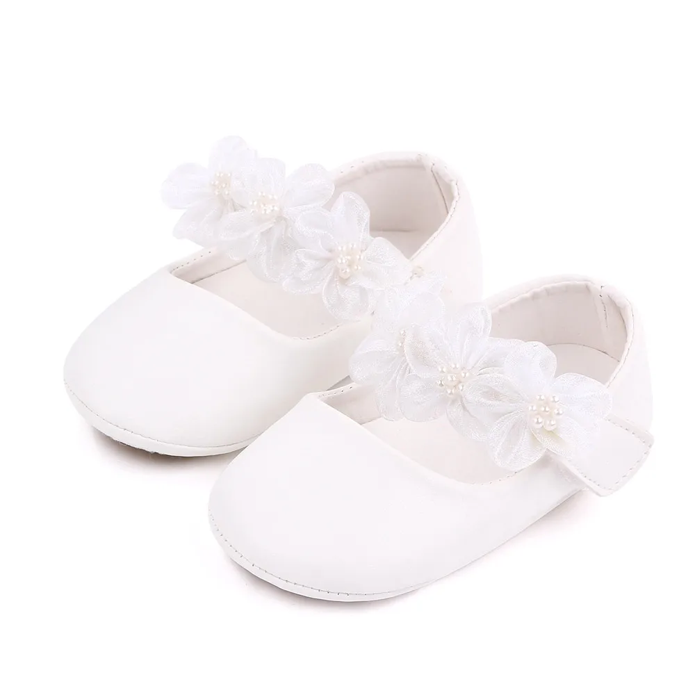 High Quality Baby Shoes Flower Princess Shoes Girls Toddlers supplier