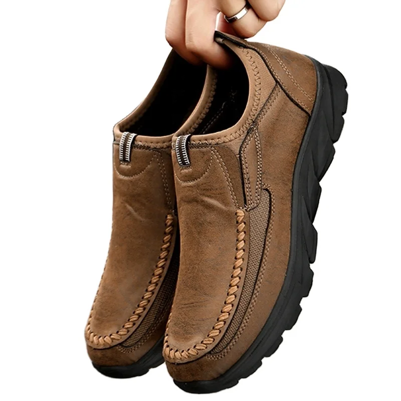 

Hot Sale Men footwear fashion casual leather loafer shoes for men, Shown