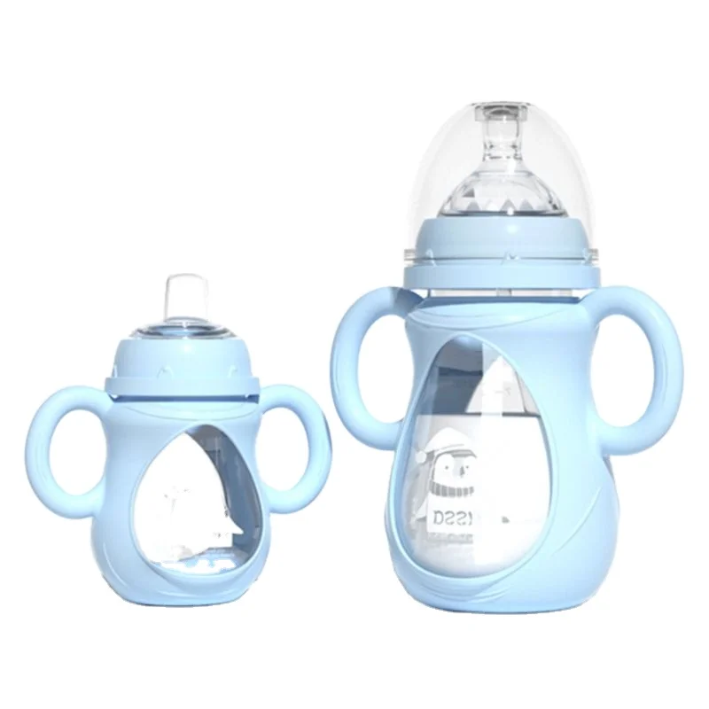 

Factory Sale Baby Bottles Breastfeeding 150Ml/240Ml Baby Feeding Glass Bottle