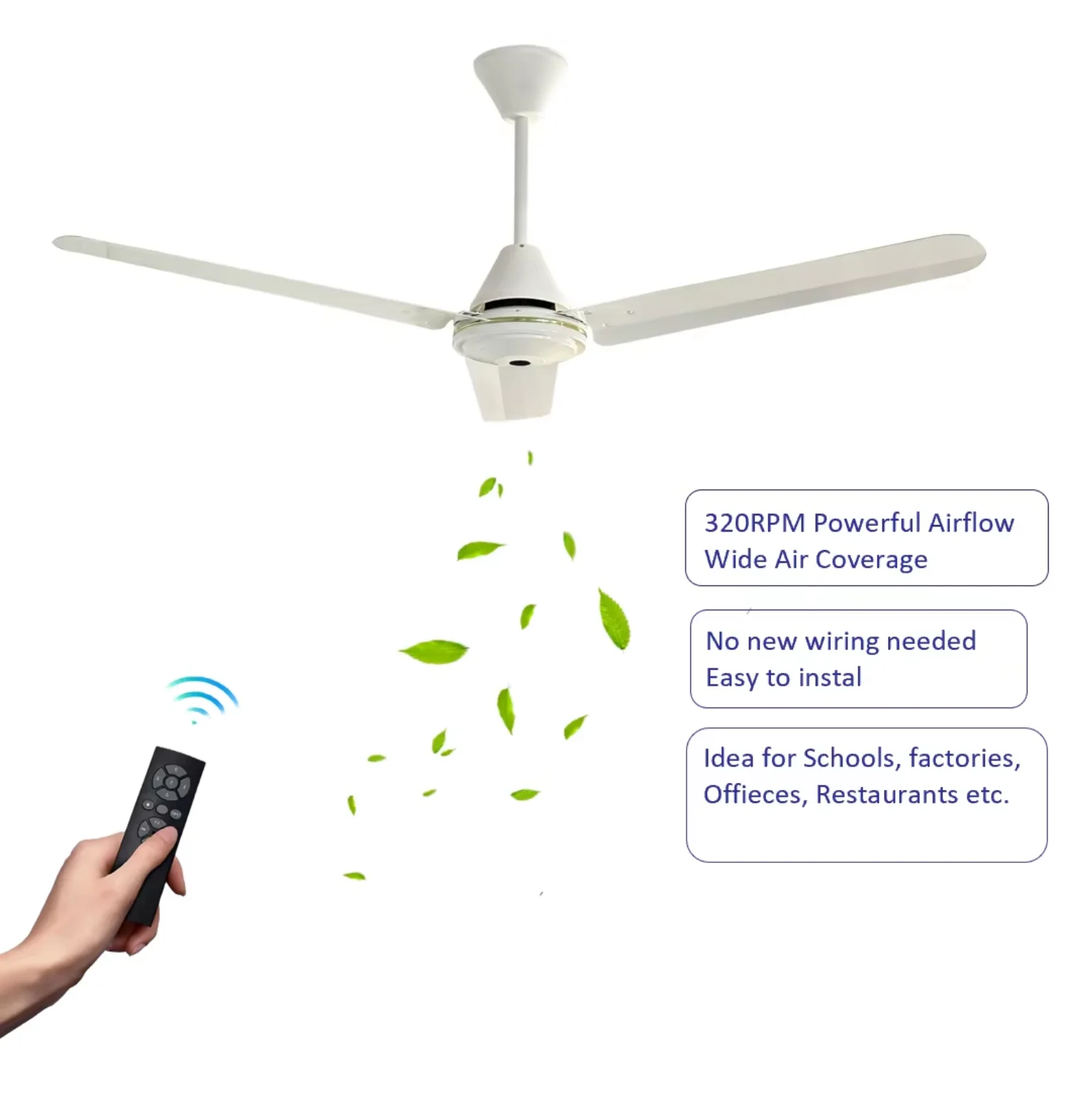 Ceiling Fan, 39W, Copper, BLDC, 9-Speed - detail 4