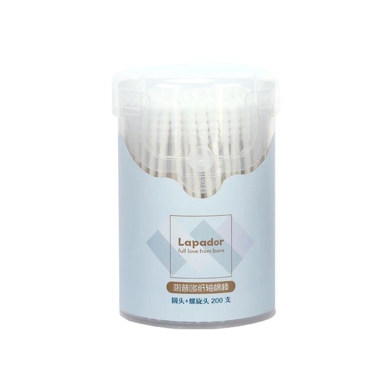 

Hot sale biodegradable double-ended cotton swabs for baby cleaning