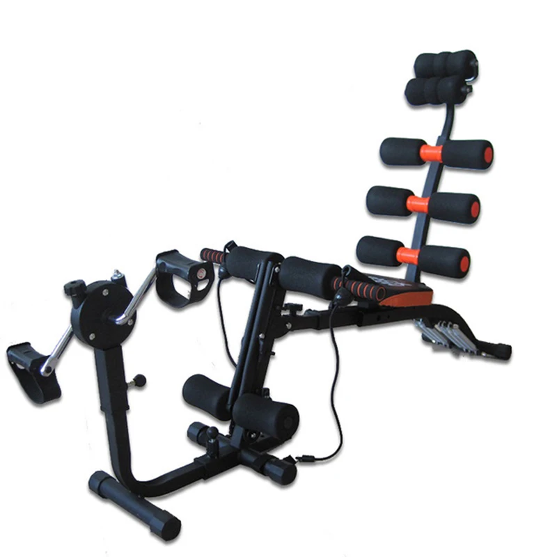 

Hesenlan AM-2308 Adjustable Multi-function Dumbbell Stool Sit-up Fitness Equipment Household Exercise Chair, Black