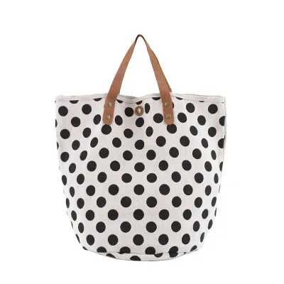 

round canvas tote bags leather handle,round canvas bag