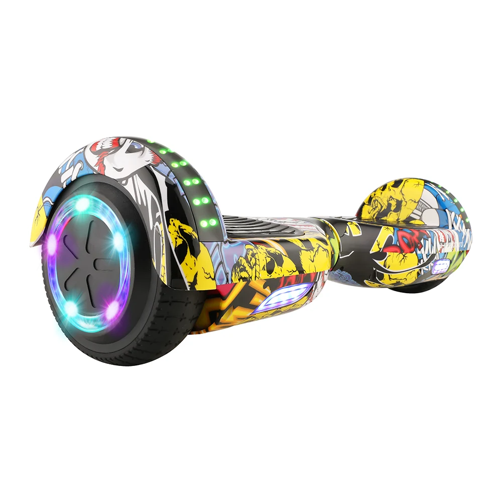 

6.5 inch hoverboard US UK warehouse No Tax Bluetooth Remote control Drop shipping electric scooter 350w kick electric scooter