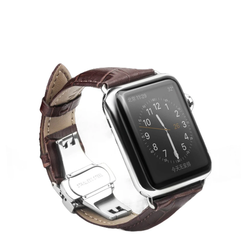 

The new2020 luxury genuine leather apple watch strap for iwatch 1/2/3/4/5/6/se