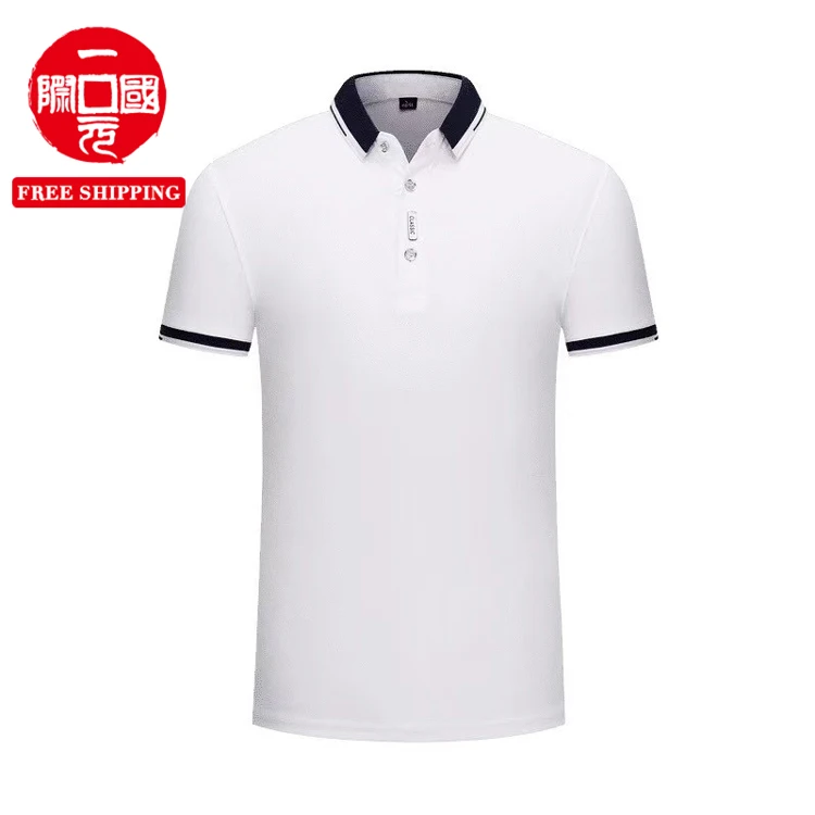 

Custom logo lapel polo shirt men's and women's T-shirt sweat-absorbent soft overalls