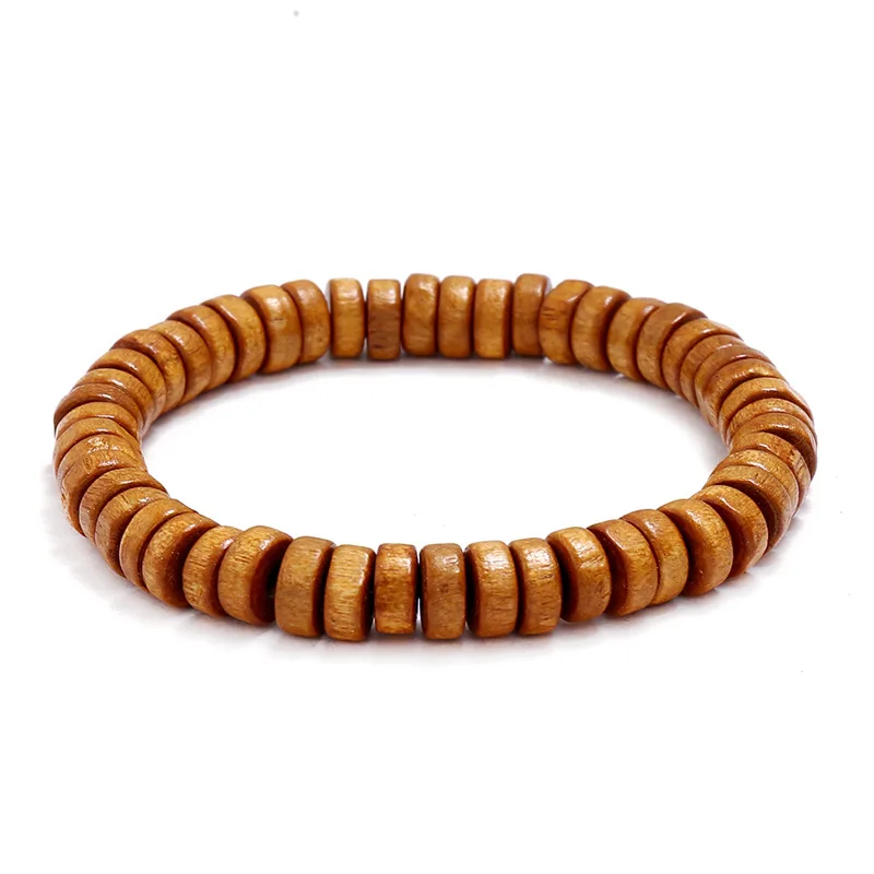 

Fashion Jewelry Hot Sale Minimalist Bracelet Beaded Bracelets Wholesale Couple Wooden Bracelets