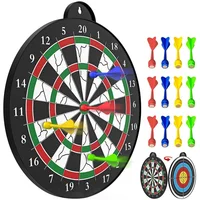 

Plastic Round Shape Magnetic Dart Board With Darts