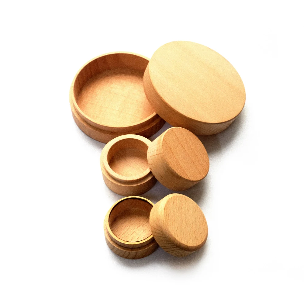 

Storage Boxes & Bins Natural wooden Jewelry box/Ring case, Natural wood color