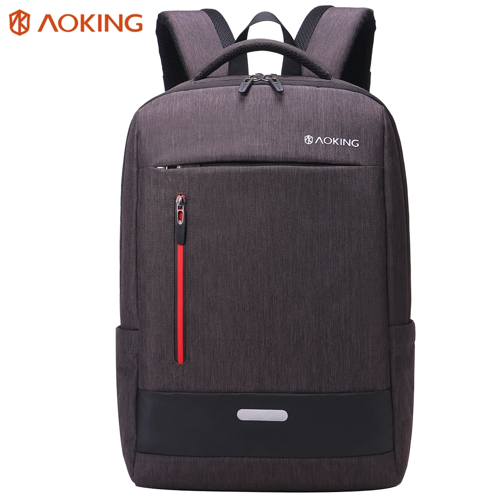 

aoking High quality custom men zaino laptop backpack bags for 15.6 17 Inch computer back pack backbag sac a dos