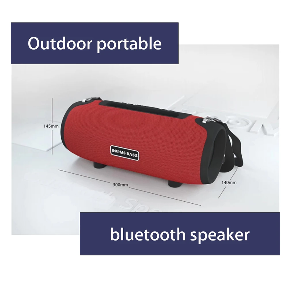 

2021 trend product BOOMS BASS L9 16W outdoor portable wireless blue tooth speaker manufacturer