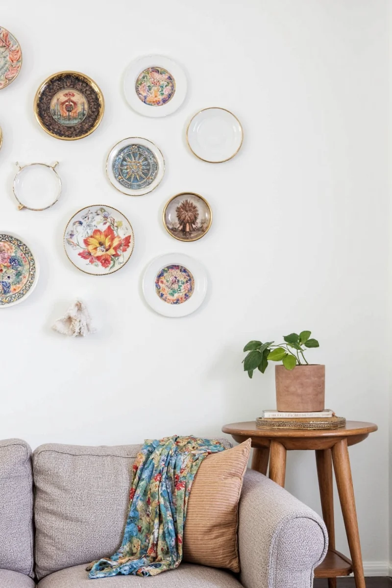 Decorative plate rack buying guide infographic
