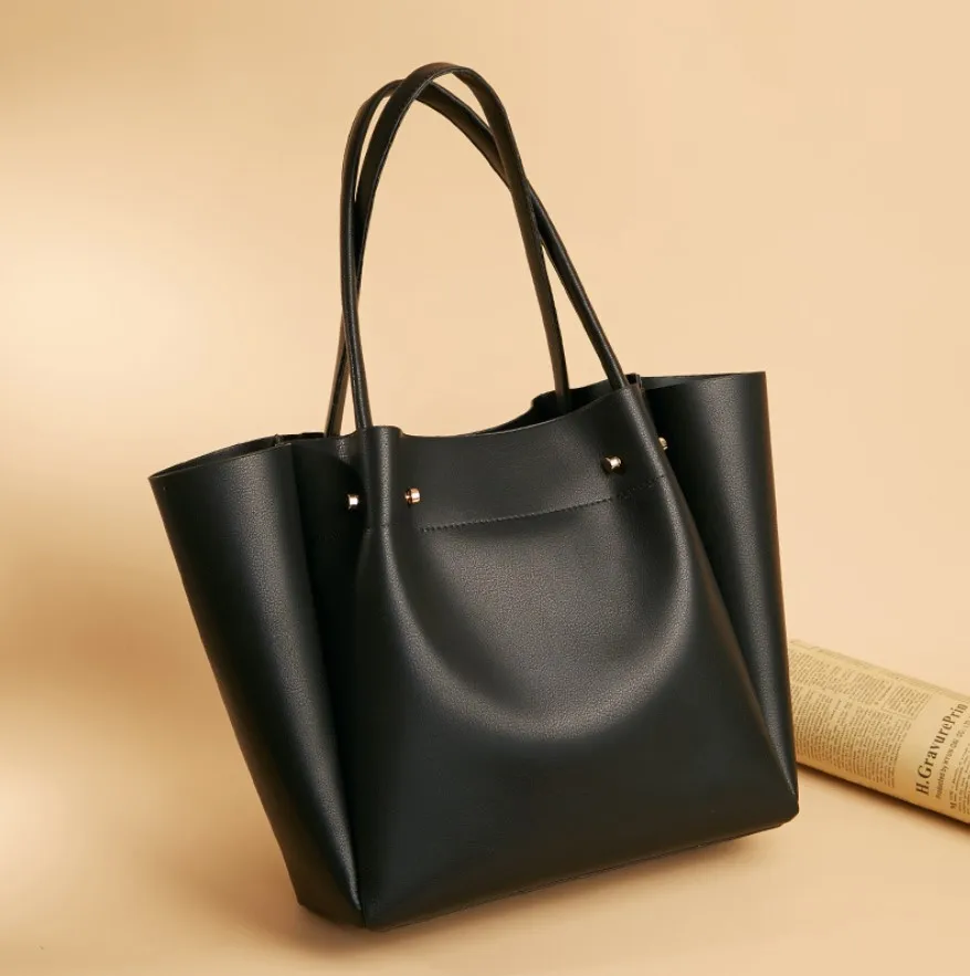 

New arrival PU leather handbag wholesale,custom lady leather handbag,women tote bags handbag, 4 colors for choose