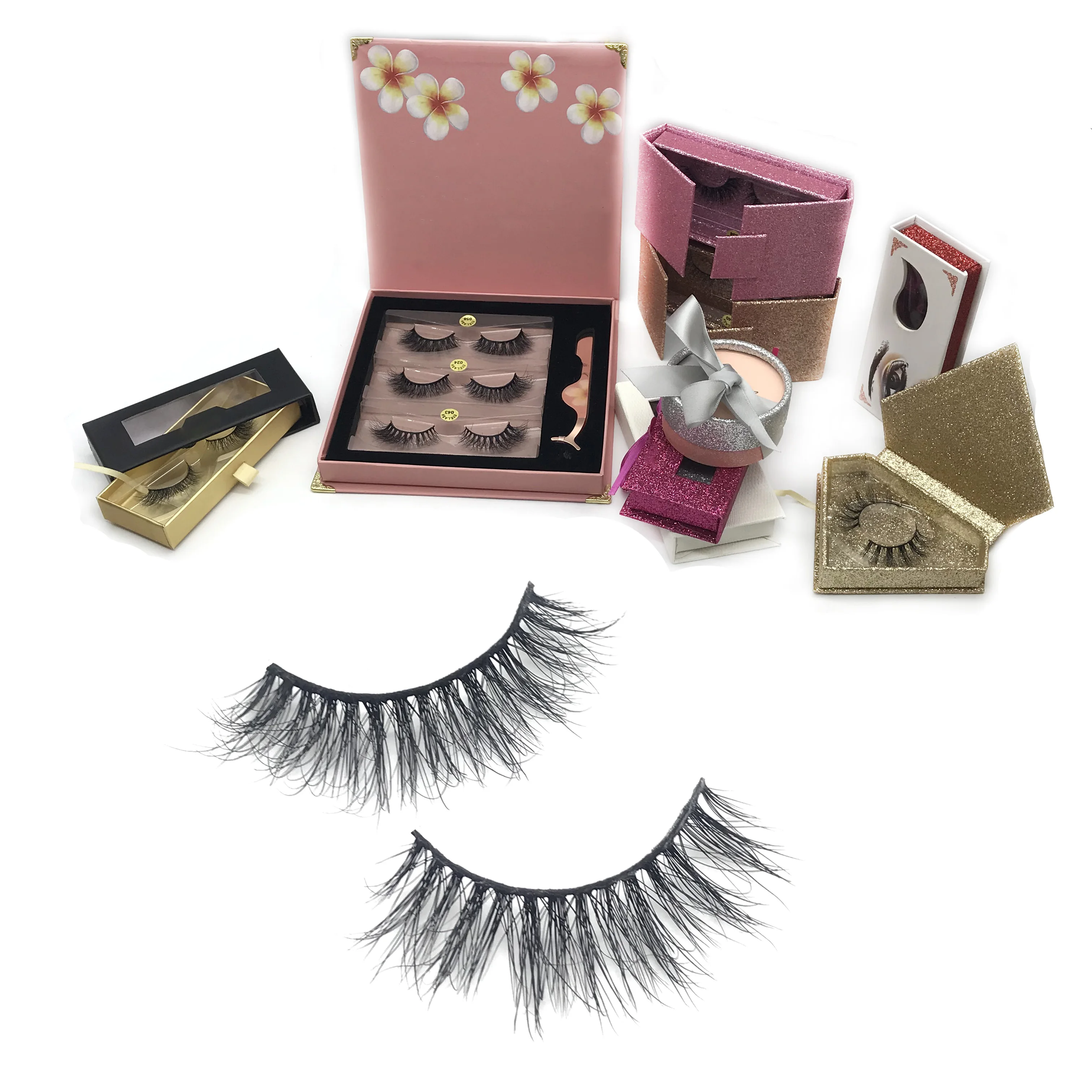

Wholesale Private Label Mink Eyelashes Clusters