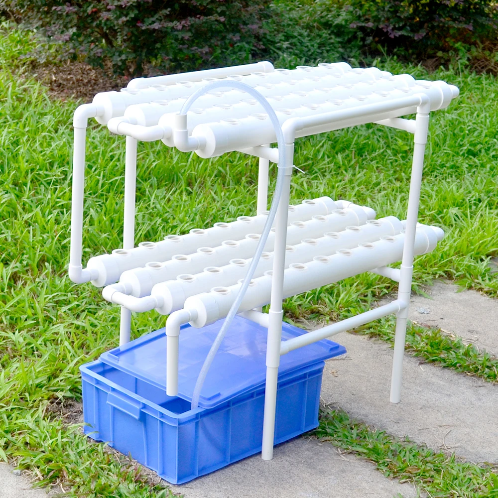 水培nft系统带套件垂直水培生长系统pvc管植物菜箱动力建筑