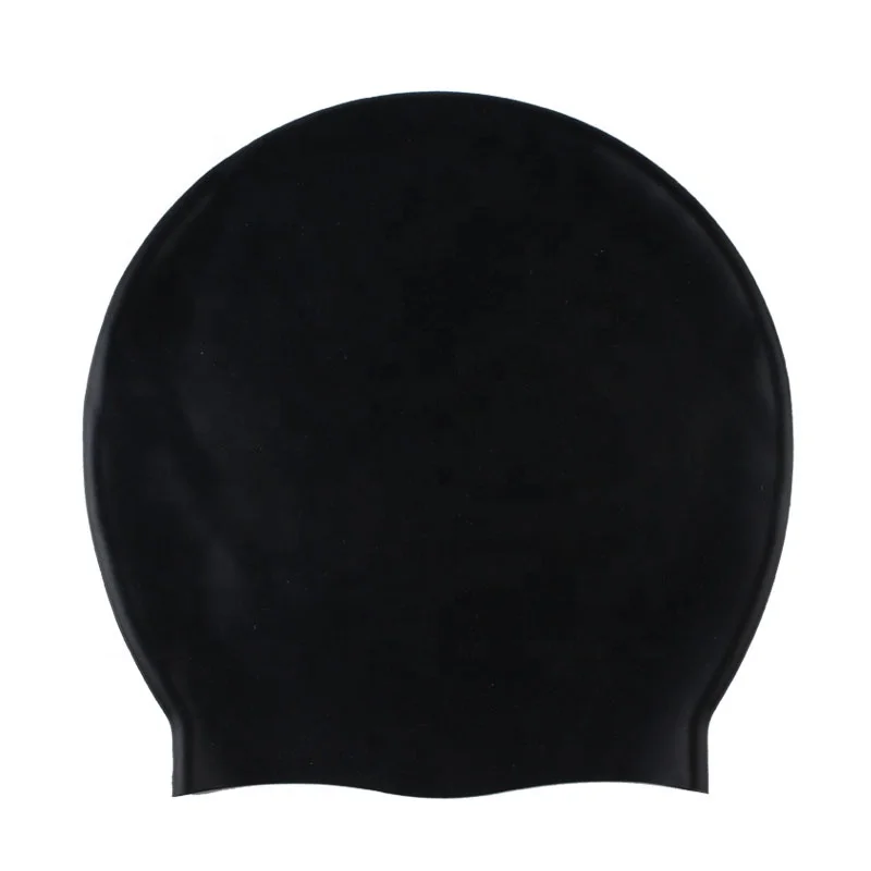 

customized logo silicone extra large long hair swimming cap, Blue/orange/white/black/yellow/red/gray etc.