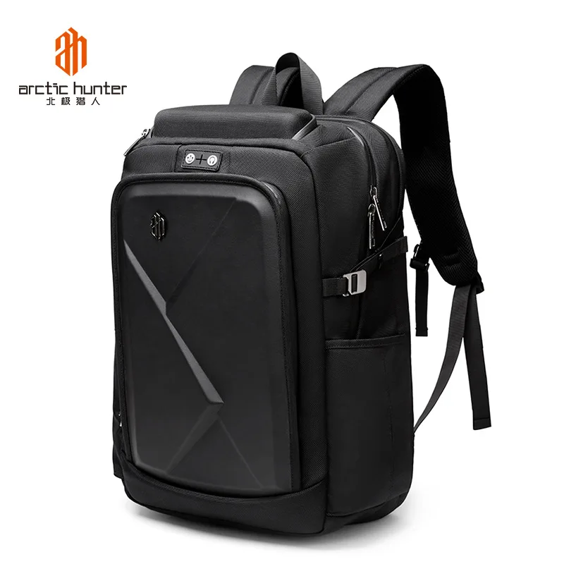 

Arctic Hunter Bolso Hombre Eva Smart Rucksack Outdoor Anti Theft Travel Bag Pack For Men Bagpack Laptop Designer Backpack, Black/blue/grey