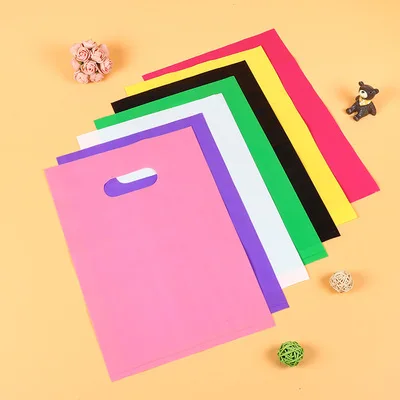 

Hdpe Polyethylene Plastic Eco Friendly Singlet Shopping Bag, Various color