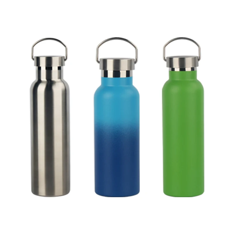 

0.6L double wall stainless steel sport bottle thermal insulated water bottle