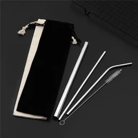 

Reusable Colorful Custom Stainless Steel Drinking Metal Straw with case