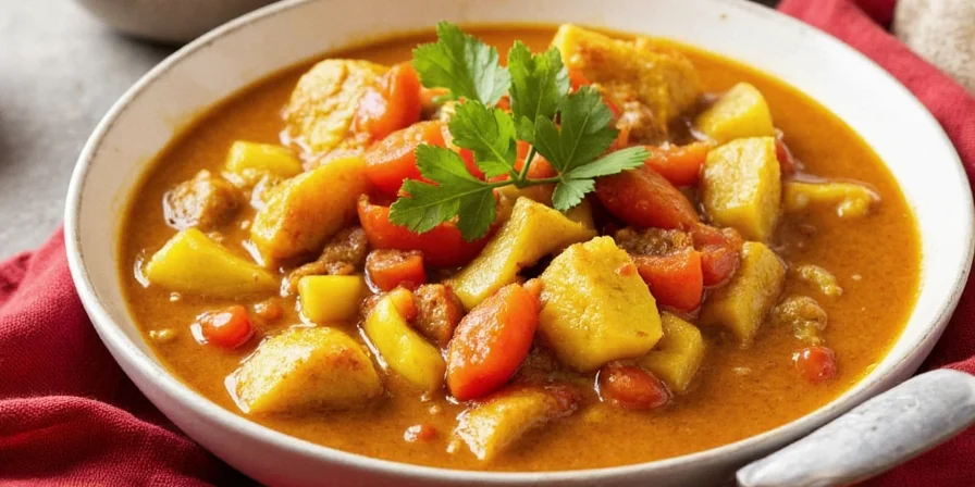 Curry stored in containers ready for fridge or freezer