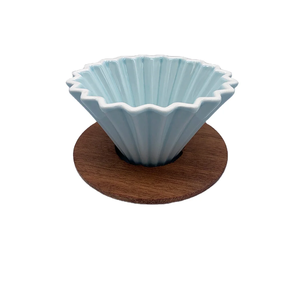 

Hot Sale V60 Ceramic Origami Coffee Dripper Filters