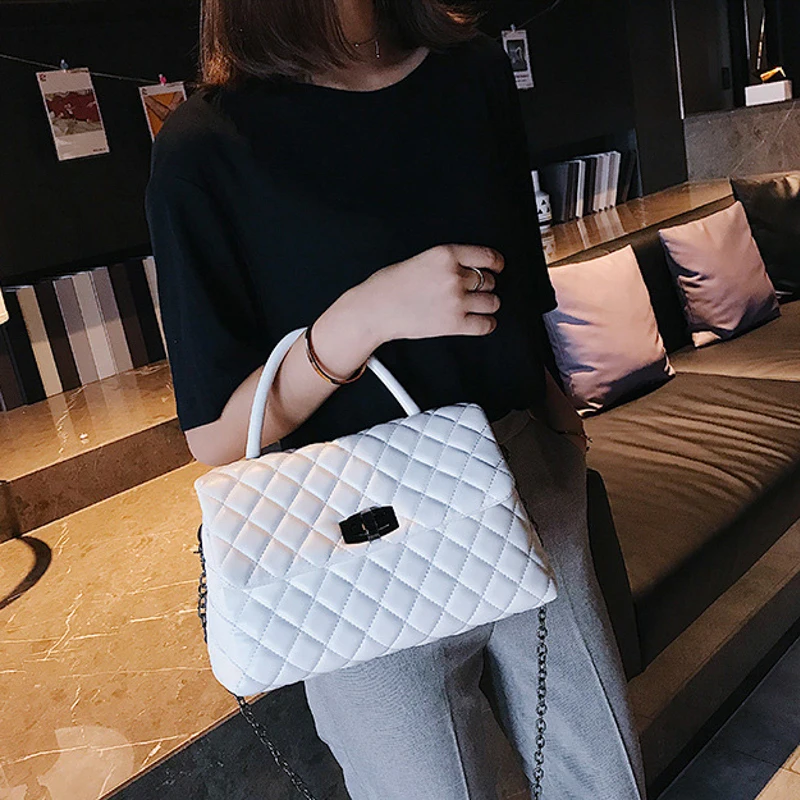 

High Quality Sac A Main Femme Embroidery Cross Body Bag Women Chain Shoulder Bags
