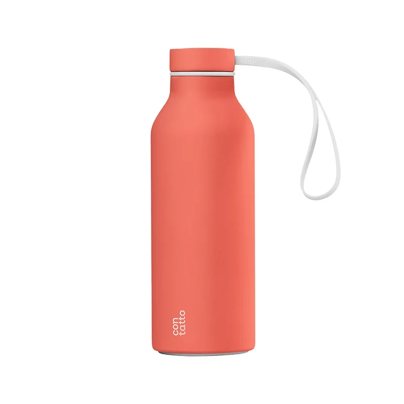 

Popular Brand Product Con-Tatto Brand Hot Selling 18/8 Stainless Steel Sports Water Bottle 500ml Insulated Narrow Mouth flask, Customizable