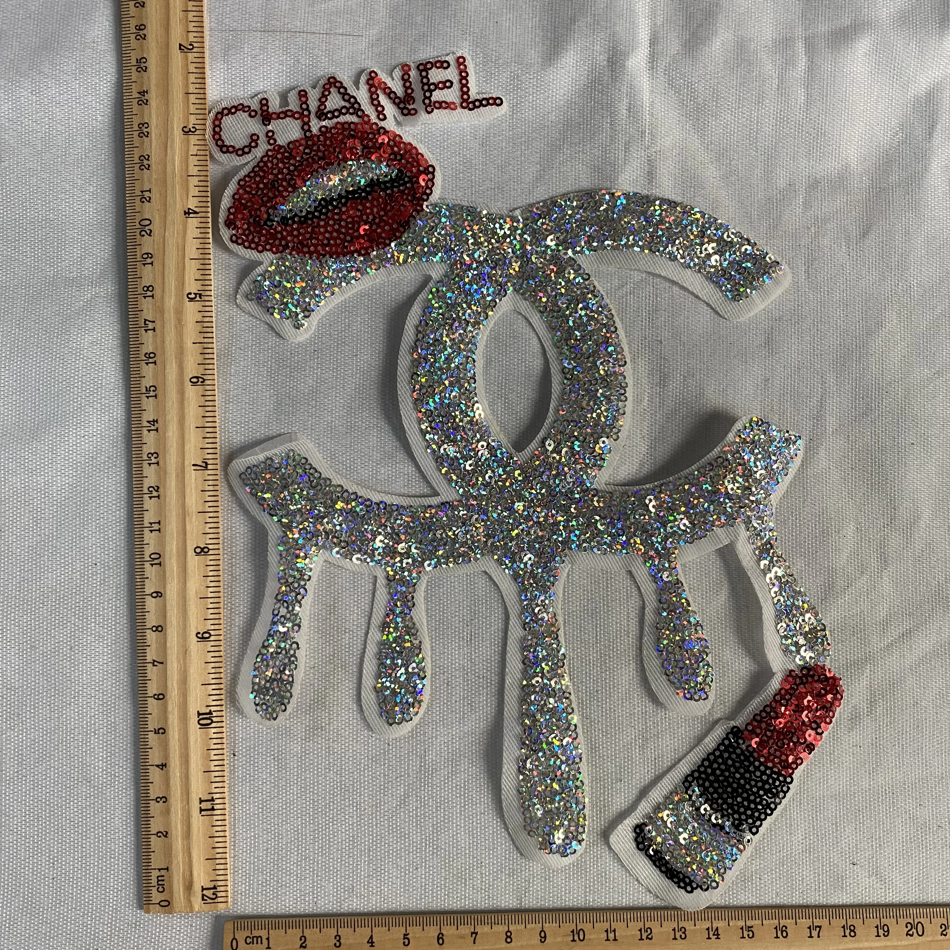 

2020 Wholesale 3D Fashion Clothes Patch for lady t-shirt Jacket, Custom color
