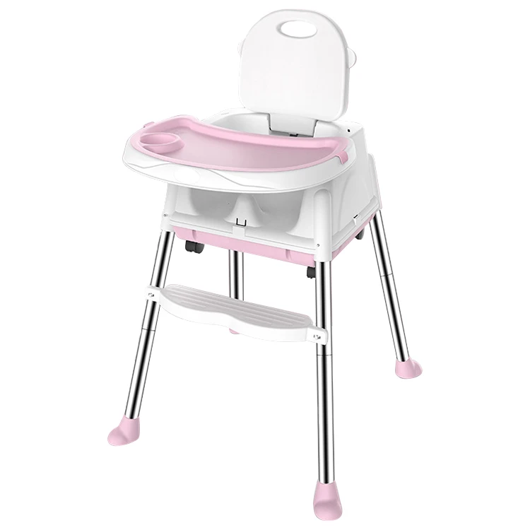 
Multi-Function Folding Children Baby Highchair Adjustable 3 In 1 Baby Dinning Chair 