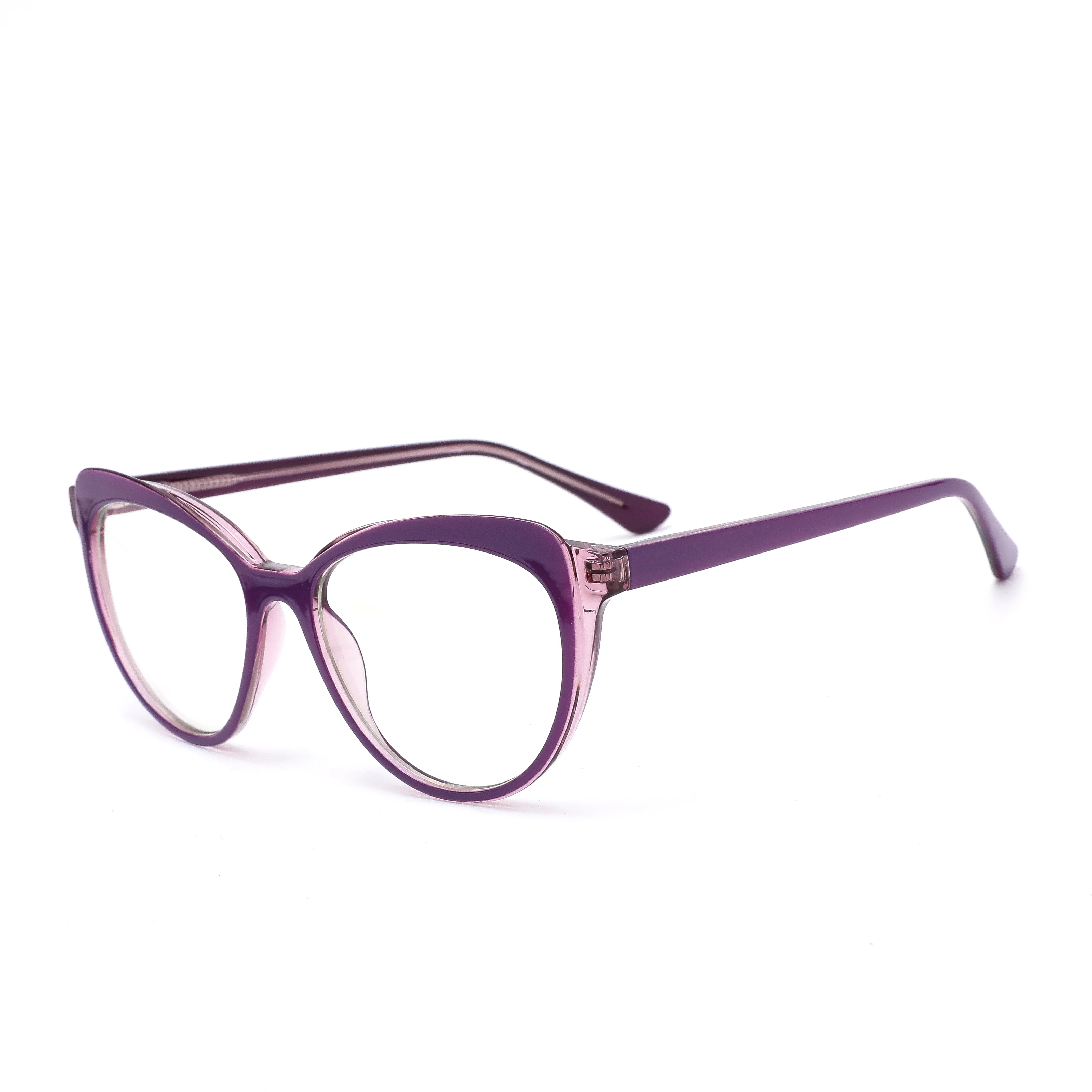 

2021 New Transparent Literary Round Anti-Blue Light Comfortable TR90 Full Frame Fashion Glasses