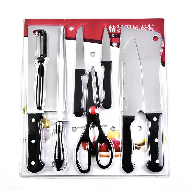

Kitchen Knives Set 8PCS Customize LOGO 8PCS Gift Set Kitchen Knife
