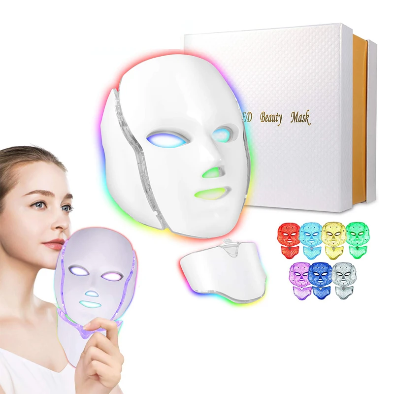 

Masks Facial Beauty Whitening Led Therapy Face Mask, White,other colors can be customized