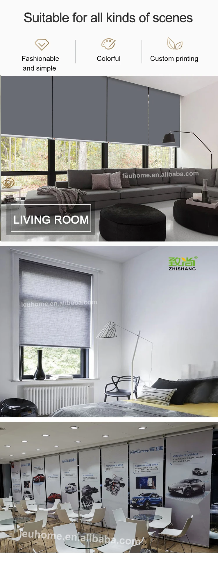 electric blinds google home