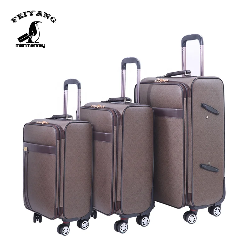 

Factory price customized trolley bag luggage set