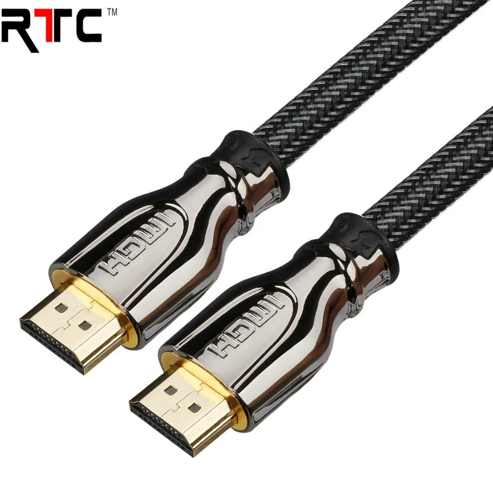 
Factory offer 4k high speed gold plated HDMI cable male to male 1ft-100ft available 8K 48Gbps Factory Supply Male to Male 