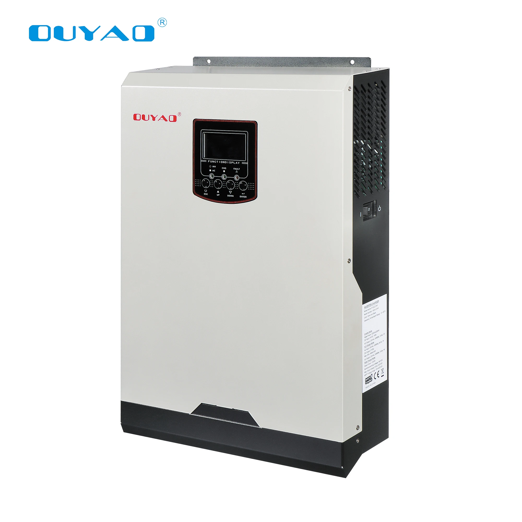 
OUYAD Hot Sale solar hybrid inverter 3.2kva/3200w pure sine wave inverter solar panel, controller, inverter 