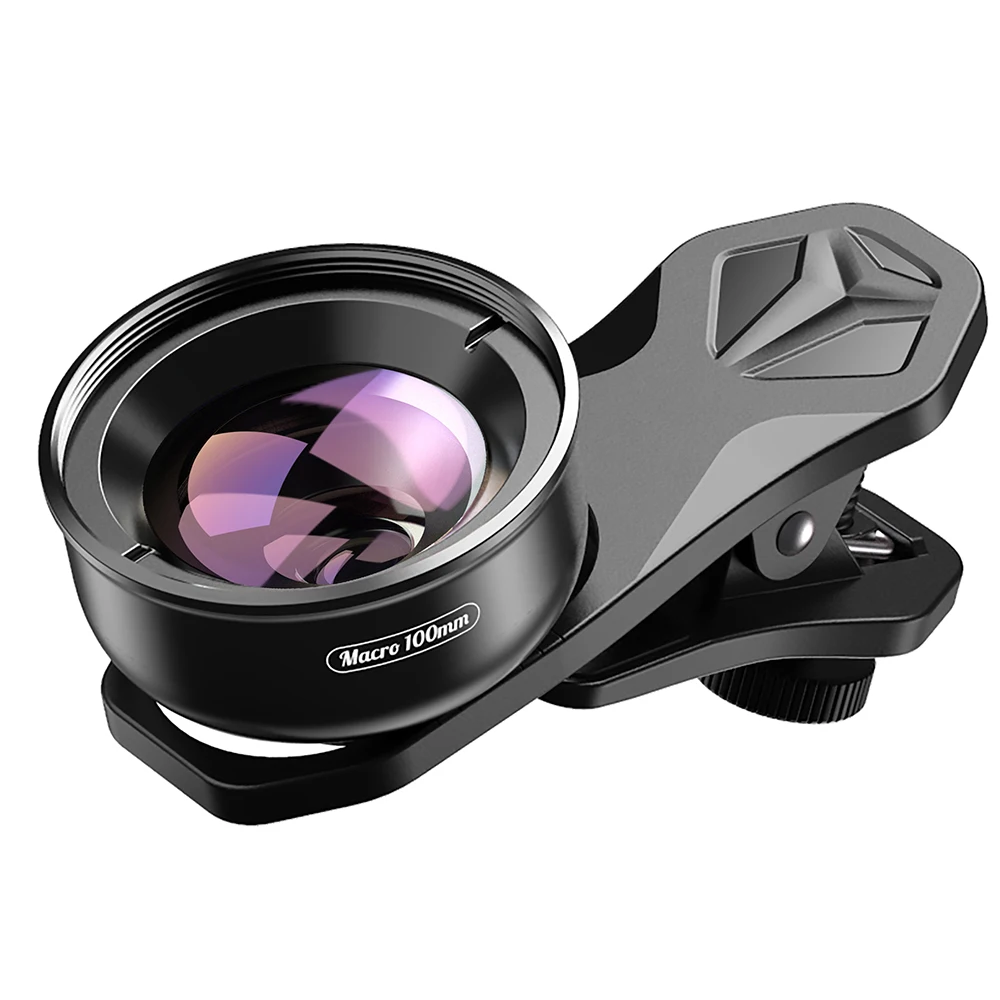 

Apexel 4K HD 100mm super macro lens mobile phone camera lens with high resolution mobile smartphone