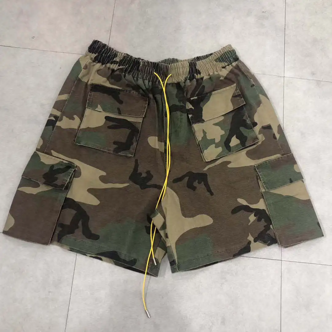 

Streetwear New Fashion Outdoor Camo Camuflague Drawstring Cargo Shorts Summer Gym Casual Biker Short Designer Women'S Shorts