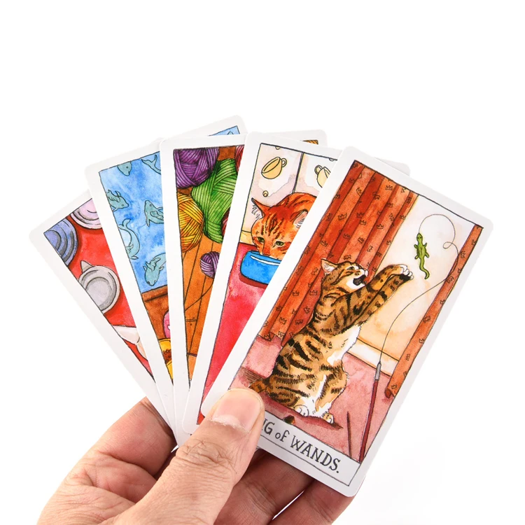 

Accept Customized Wholesale Tarot Card Deck The Original Tarot Cards with Instruction Book