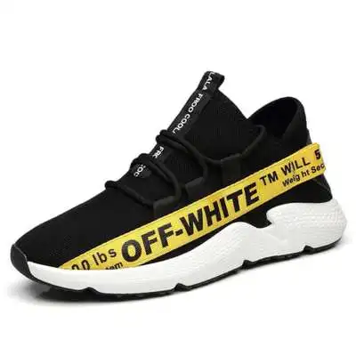 

2021 Low Price Light Weight Walking Footwear Fashion Sport Shoes Men Sneakers Running Shoes For Men, White, red, black,yellow