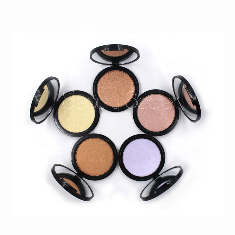 

New Arrival Highlighters Face Cosmetics Minerals Make Up Kit Shimmer Powder Highlighter Glow Contour