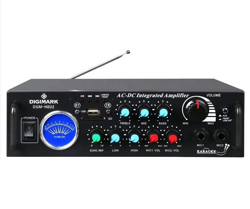

Powered amplifier designed for use in the club concert venues or studio NB-22, Black