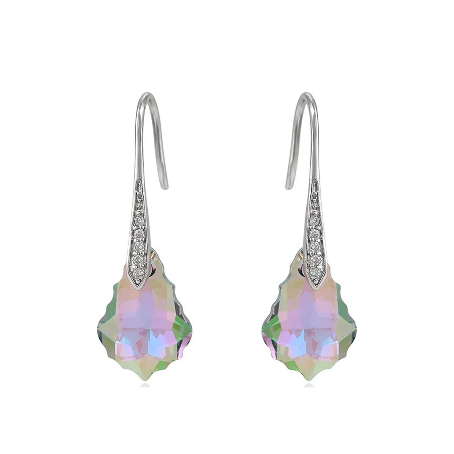 

97583 Xuping drop water Jewelry Luxury Elegant Design Personalized Crystal Valentine's Day Gift Earrings