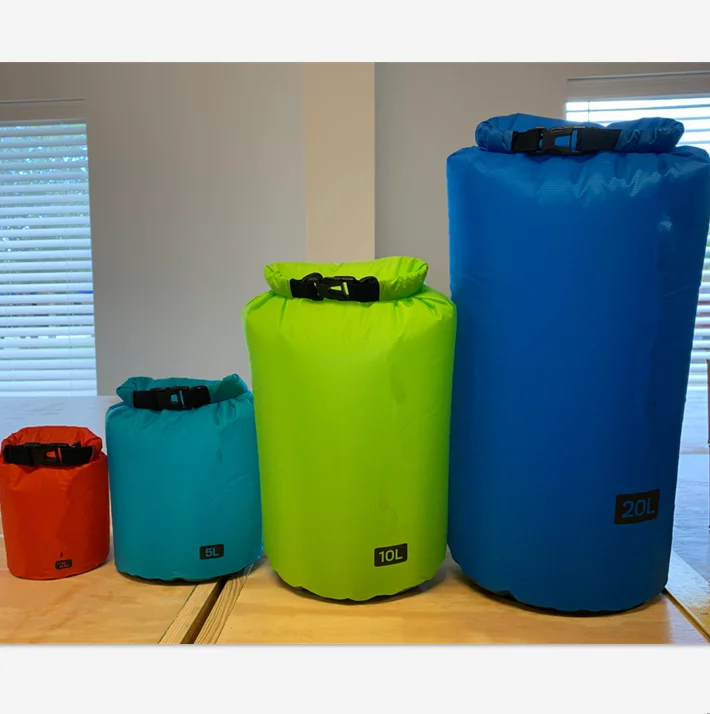 

DRYBAG ULTRALIGHT weight PU tube bag 2L 5L 10L 20L WATERPROOF, Customsized