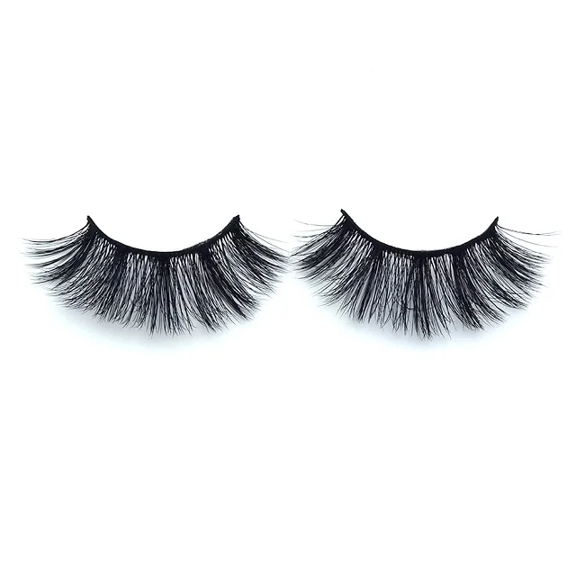 

Wholesale Korean Handmade 18mm Mink Fur Lash Box Shimmery Natural 3D Mink Synthetic Eyelashes