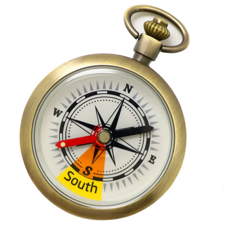 

J40 Retro Pocket Watch Compass, Compass Gift Giveaway Free Military Tactical Gear Survival Gear Pocket Compass